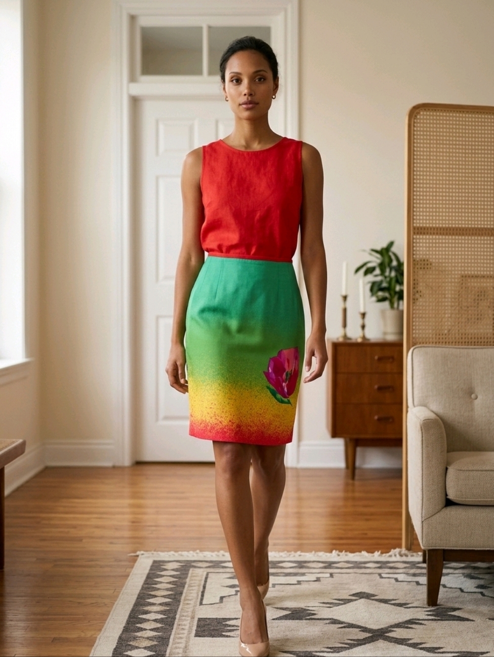 Vintage Apriori By ESCADA Skirt